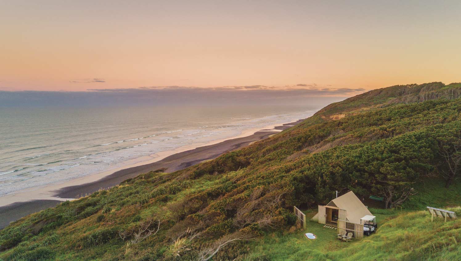 Two Night Cliffside Coastal Glamping - (Accommodation Only) image
